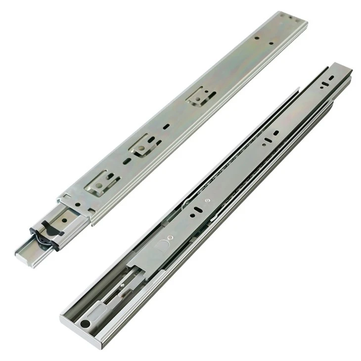 45mm Furniture Push Open Drawer Slides factory
